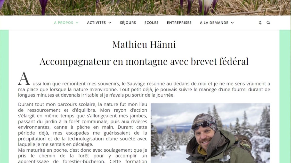 RENCONTRONS NOUS, Mathieu Hänni